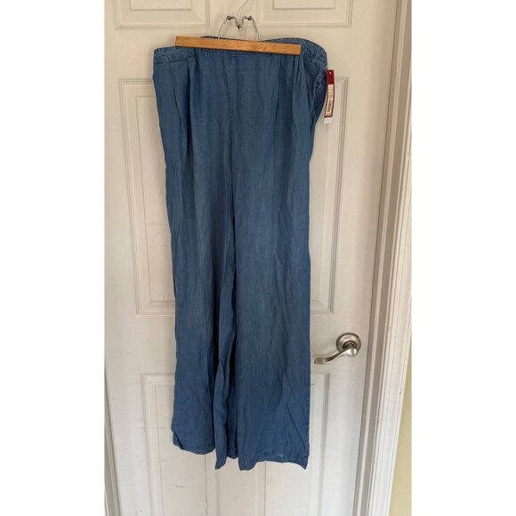 Merona Pants - Merona Wide Leg Mid-Rise Casual Pull On Pants Large NWT